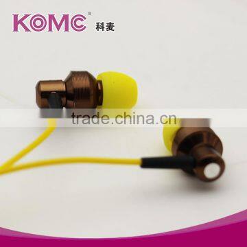 High quality Stereo mobile earphone with Noise Canceling Microphone OEM ODM