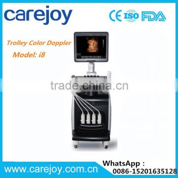 CE/ISO Professional Hospital Equipment ultrasound diagnostic full digital 4D trolley color doppler ultrasound scanner