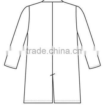 100% Cotton Unisex Doctor's Lab Coat-Full Sleeve photo-4