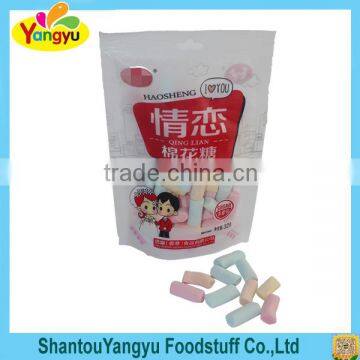 Various fruit flavor sweet healthy love custom marshmallow candy