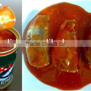 canned mackerel in tomato sauce 425g