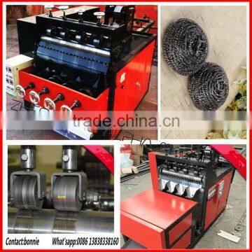 Stainless Steel Pot Scourer Machine /Cleaning Ball Making Machine photo-6