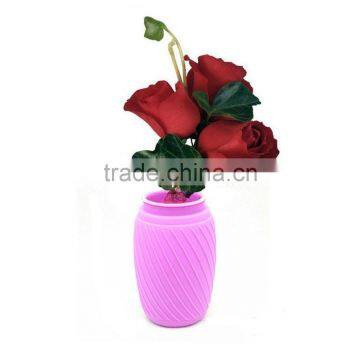 Eco-friendly Home Decoration Vase Silicone Flower Vase