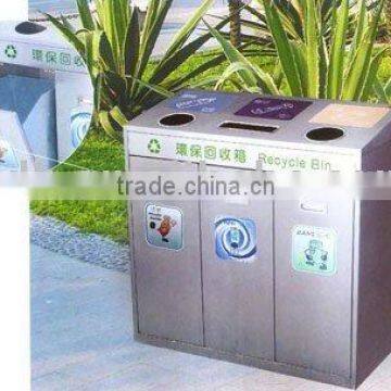 Stainless Steel Outside Dustbin