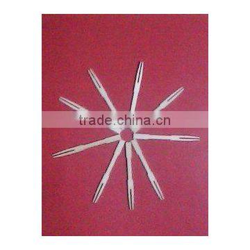 disposable bamboo fork for fruit or salad or BBQ
