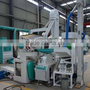 Auto small combined rice mill