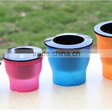 Mini Decorated Fancy Cute Self Watering Flower Pot photo-3