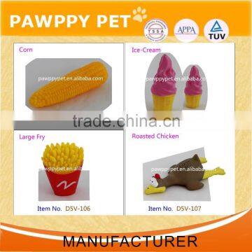 Food Theme Vinyl Dog Toys photo-3