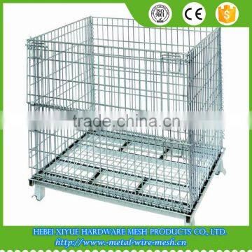 High Capacity Stackable Storage Industrial Wire Mesh Containers photo-2