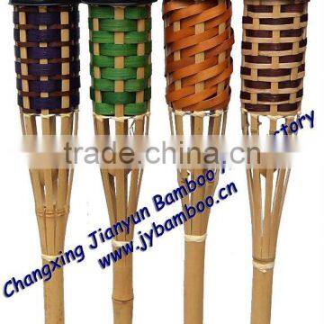 Garden Bamboo Torch/bamboo Tiki Torch/garden Torch