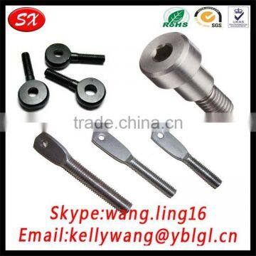 Milling Machine Small Galvanized Screw Fastener Flat Head Eye Bolts M10