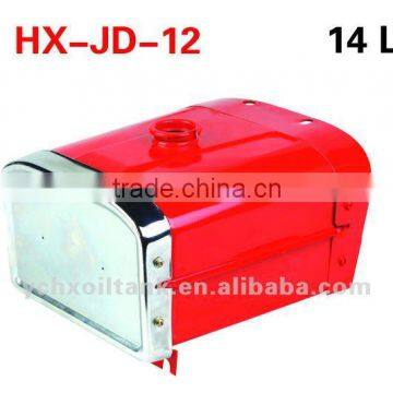 diesel engine fuel tank/JD diesel engine fuel tank/14L fuel tank/red steel fuel tank/S1100 fuel tank