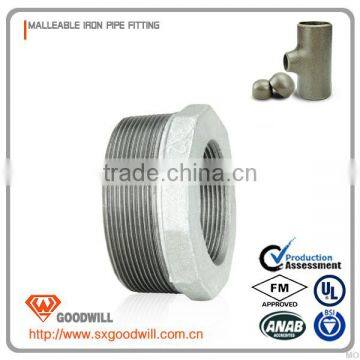 Gavanized Malleable Iron Pipe Fitting Equal Bushing photo-4