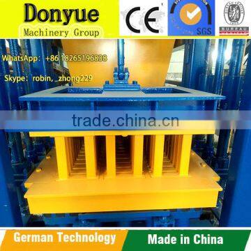 Habiterra Block Machine Qt4-25 Automatic Hydraulic Concrete Block Making Production Line Price photo-6