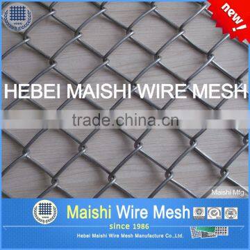 50mm Galvanized and Plastic Coated Chain Link Fence Factory photo-2