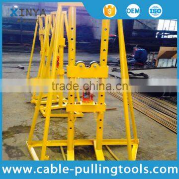 5T Cable Drum Stand With Hydraulic Lifting Jacks photo-6