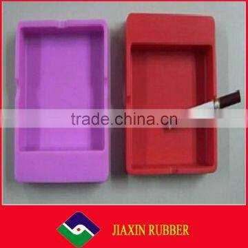 2014 new style oval melamine/silicone/pvc disposable ashtrays