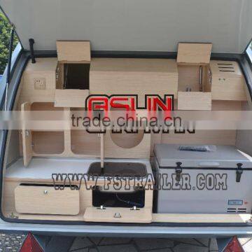 Hot Selling Fibber Glass Mini Caravan Trailer photo-3