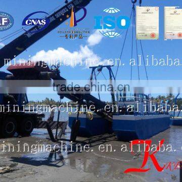 Small River Sand Backhoe Dredger for Sale photo-3