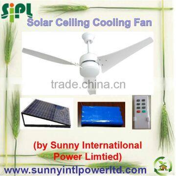 Vent Goods Hot Sell 12v Solar Ceiling Fan Include (LED Light), Controller, Solar Bettery System photo-2