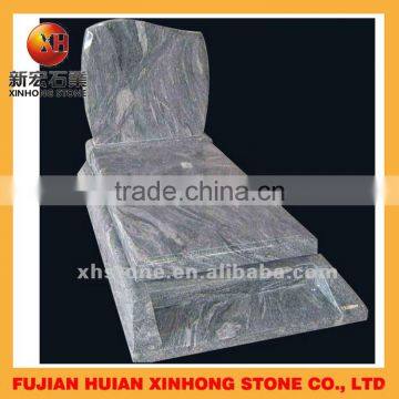 Poland Style Cheap Polished Angel Heart Headstone Monument photo-4