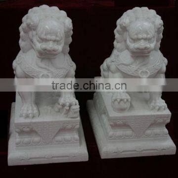 Carving Marble Statue/lion Statue for Hotel Decoration photo-4