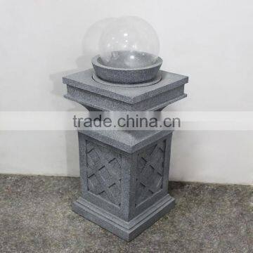 Polyresin Garden Sculpture With Light photo-2