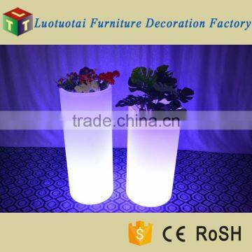 Dia38*H96cm RGB color changing waterproof IP65 LED light flower pot/LED ice bucket