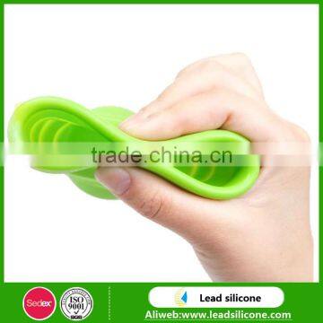 Eco-friendly Collapsible Silicone Coffee Cup For Camping/Silicone Flodable Cups With Lids photo-2