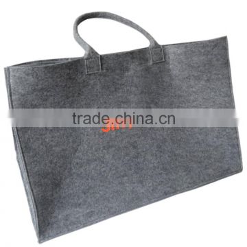 Store More High Quality Grey Felt Tote Shopping Hand Bag