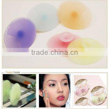 With Handle Black Head Removal Silicone Face Massage Brush