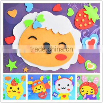 15090233whole sale EVA sticker printing, high quality EVA faom kids sticker printing ,customized EVA foam sticker printing