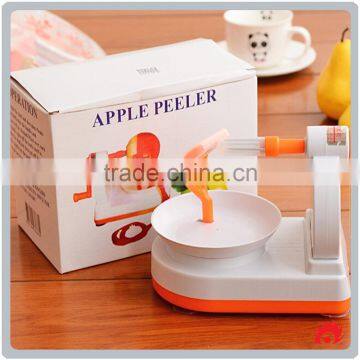 Kitchen Hand-operated Stainless Steel Fruit Apple Potato Tool Gadget Machine Corer Cutter Peeler Slicer photo-5