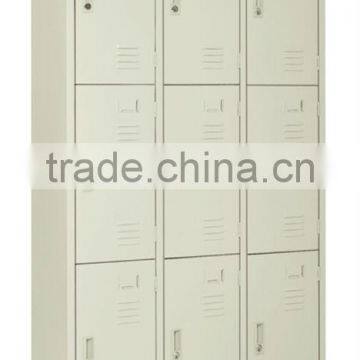Steel Metal 12 Doors Lockers Metal Wardrobe Storage Locker Staff Lockers photo-3