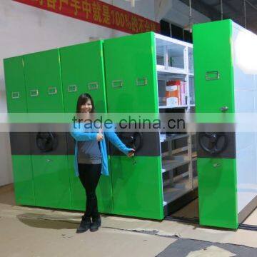 Handel Push Mobile Compactor Mass Filing Cabinet Storage Cabinet Shelving photo-5