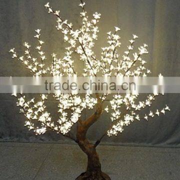 Small simulated bonsai cherry tree artificial Led bonsai tree plants
