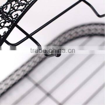 Wire Rack for Organizing 6*saucers & 6*cups & 6*spoons & 1*teapot or Coffee Pot/Espresso Set Rack /tea Set Display Stand photo-5