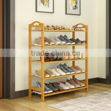 Hot Selling Economical Pine Wooden Shoe Rack photo-2