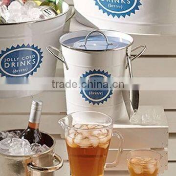 Large Metal Beer Ice Bucket photo-2