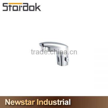 Star.aok Modern Design Chrome Plated Brass Wash Basin Sensor Faucet