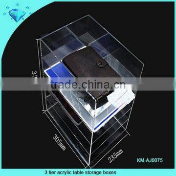 Small Cheap Acrylic Mirror Jewelry Box photo-3