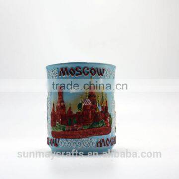 Wholesale Custom High Quality 3D MOSCOW Souvenir Ceramic Cup for Sale photo-3
