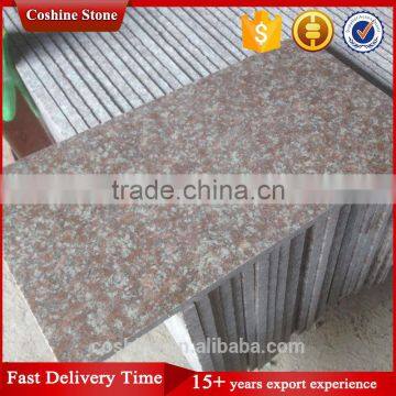 China manufacturer industrial granite polished peach red granite g687