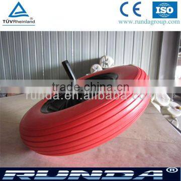 wheels for beach cart/solid rubber tyre 350-4 400-8