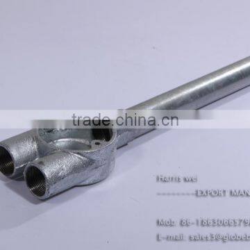 Square Hot Dip Galvanized Conduit Metal Electrical Conduit Pipe
