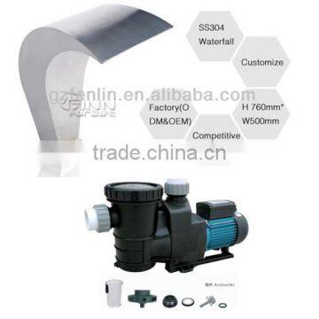 Best Price Stainelss Steel Professional Swimming Pool Equipment Waterfall Water Curtain photo-6