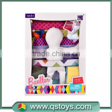 new design girl painting toy sewing set