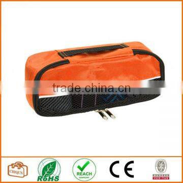 large Packing Cube Bag Nylon Travel Luggage Orange