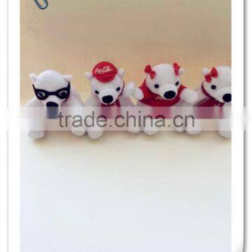 Cute Elephant Plush Toy/grey Bear Plush Toy/mini Plush Brown Bear Toy photo-2