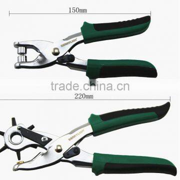 Berrylion Plastic Handle Leather Punch 2pcs Set Belt Leather Punch Set photo-2